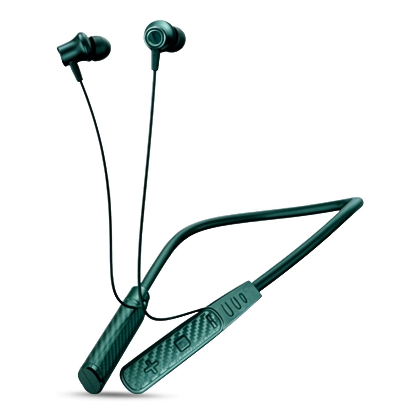 Digimate Aazadi 30Hours Play Time Neckband, 5.0 Bluetooth Voice Assistant Immersive 3D Sound with MIC (DG-NB-1005, Green)