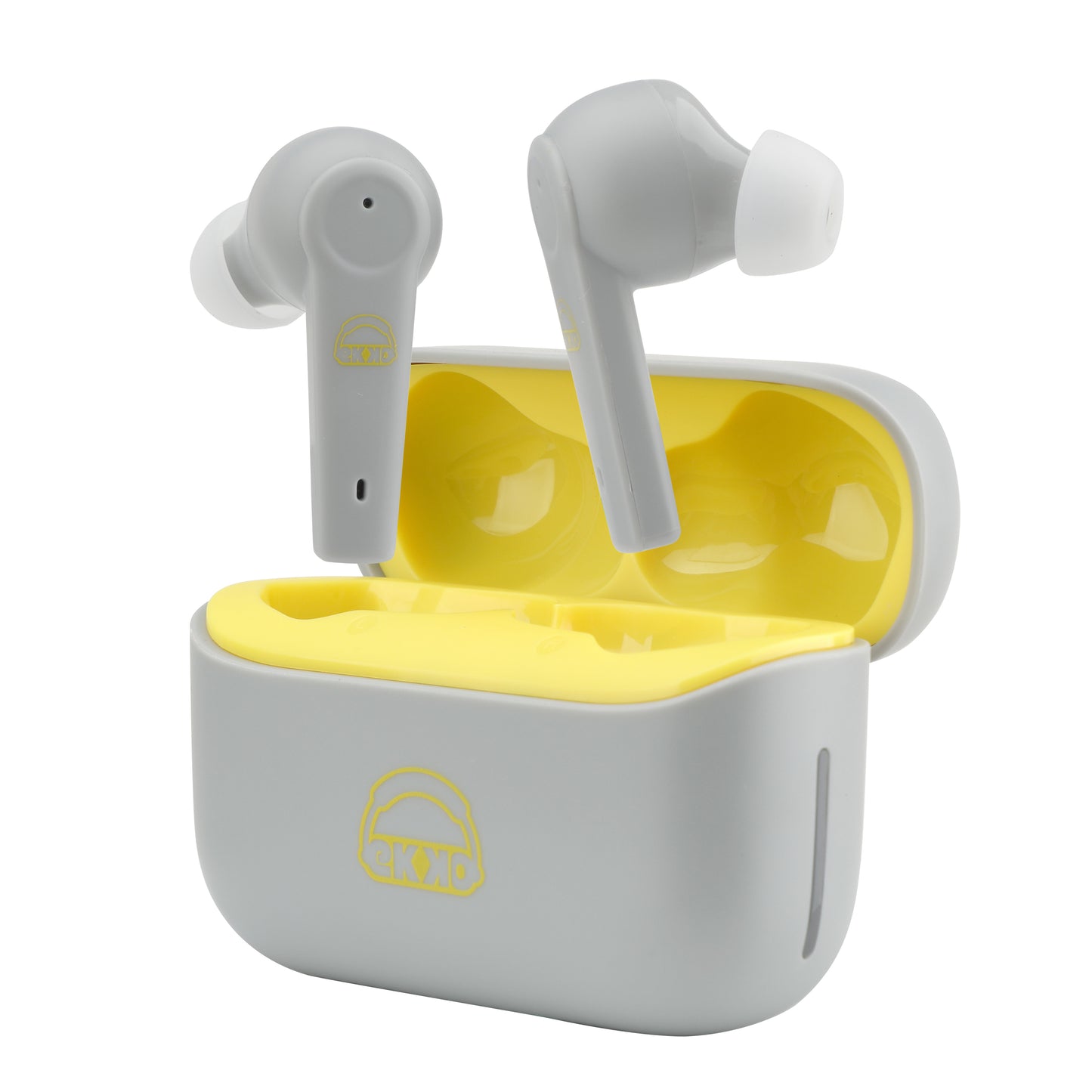 EKKO Earbeats T10: Mic, ANC & ENC Call Noise Cancellation, Transparency Mode, Maxx Bass, Twin Connect, 45H Playback (White)
