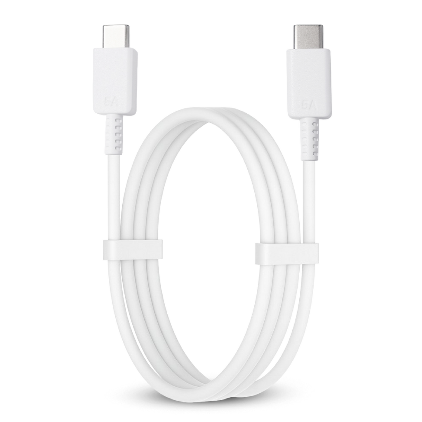 Digimate Bindaas 5A High-Speed Fast Charging Type C to Type C Cable (DG-DC-CC-2003, White)