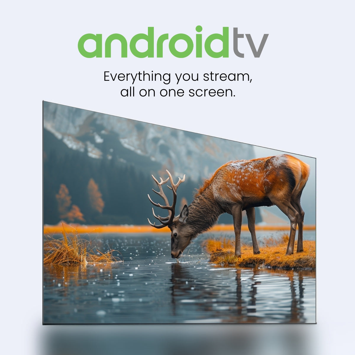 Digimate 32 inches HD Ready Android TV 2025 Edition with Remote Dolby Audio (DG-LED-3201, Black) 1 Year Warranty