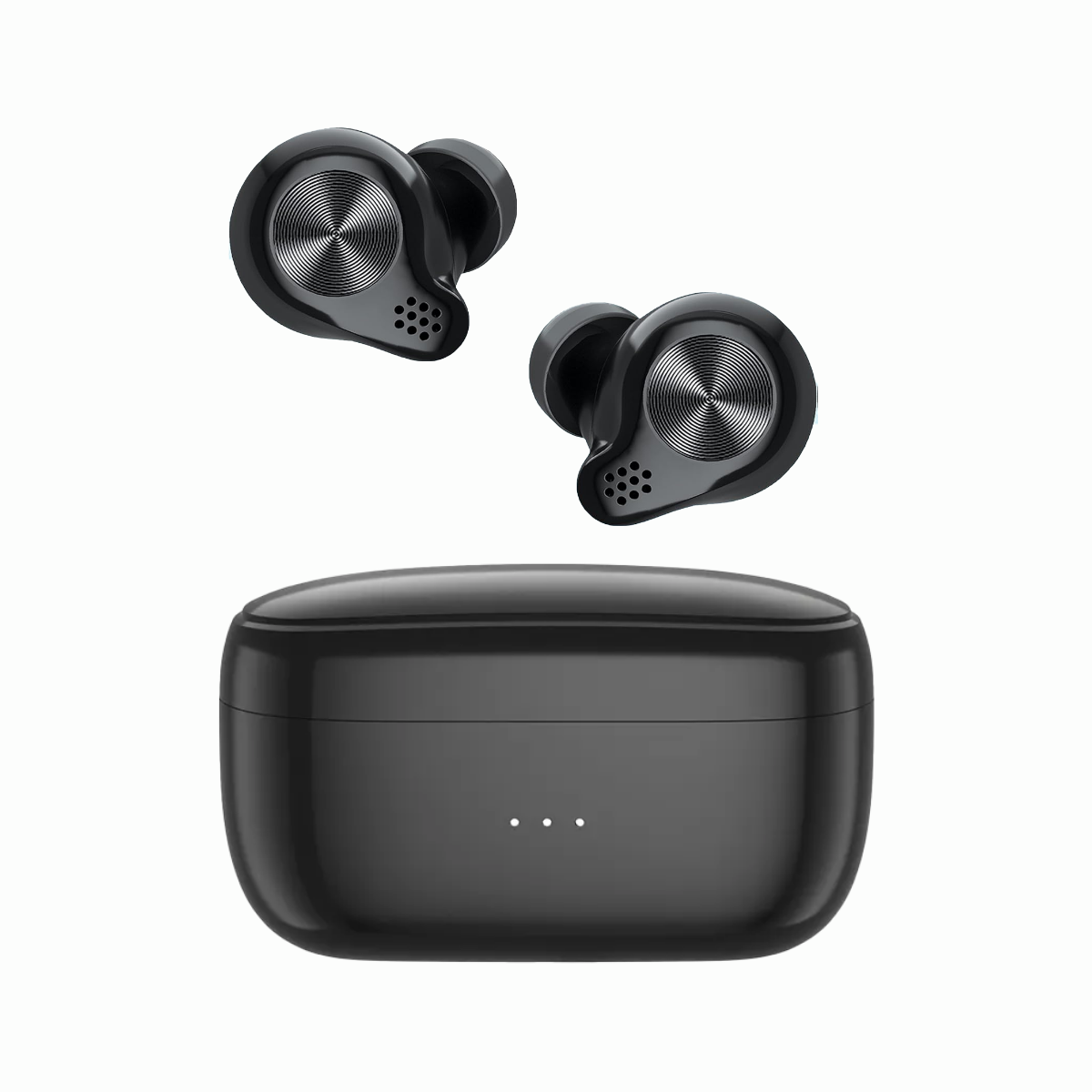 EKKO Earbeats T07: Mic, ENC Call Noise Cancellation, 10MM Driver, Twin Connect, Maxx Bass, Water Resistance (Black)