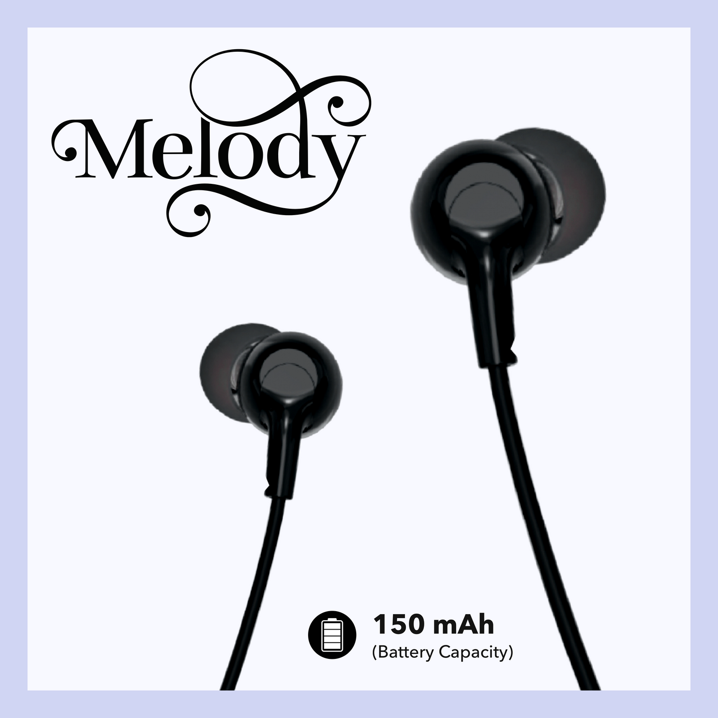 Digimate Melody Wireless Neckband, 100Hrs Standby, Bluetooth 5.2, Type-C Fast Charging, Voice Assistant Support (DG-NB-1014)