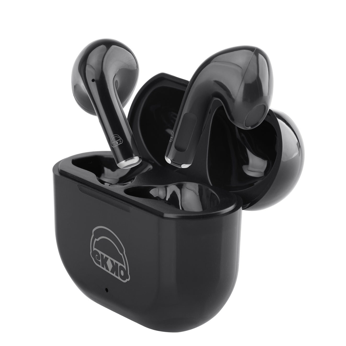 EKKO Earbeats T02: 10H Playtime, Siri & Google Assistant, Type C, 10MM Drivers, Mass Bass, Bluetooth 5.0, Ultimate Comfort (Black)