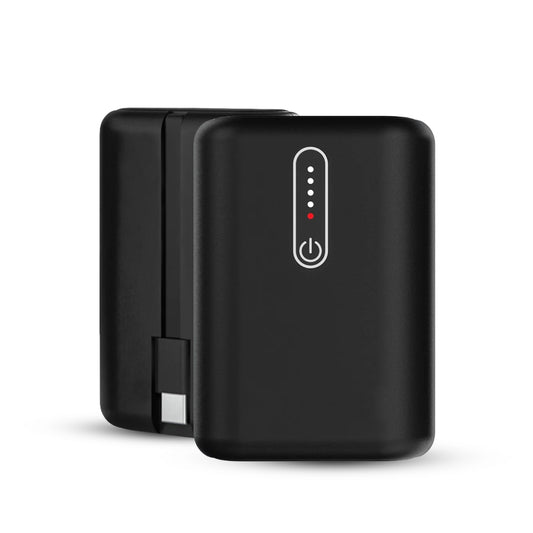 Digimate Pocket Size Power Bank 10000mAh|Type-C Input (2-Way Port) 22.5W Fast Charging, Fast Charging Power Bank (Black) - (DGMGO5-009)