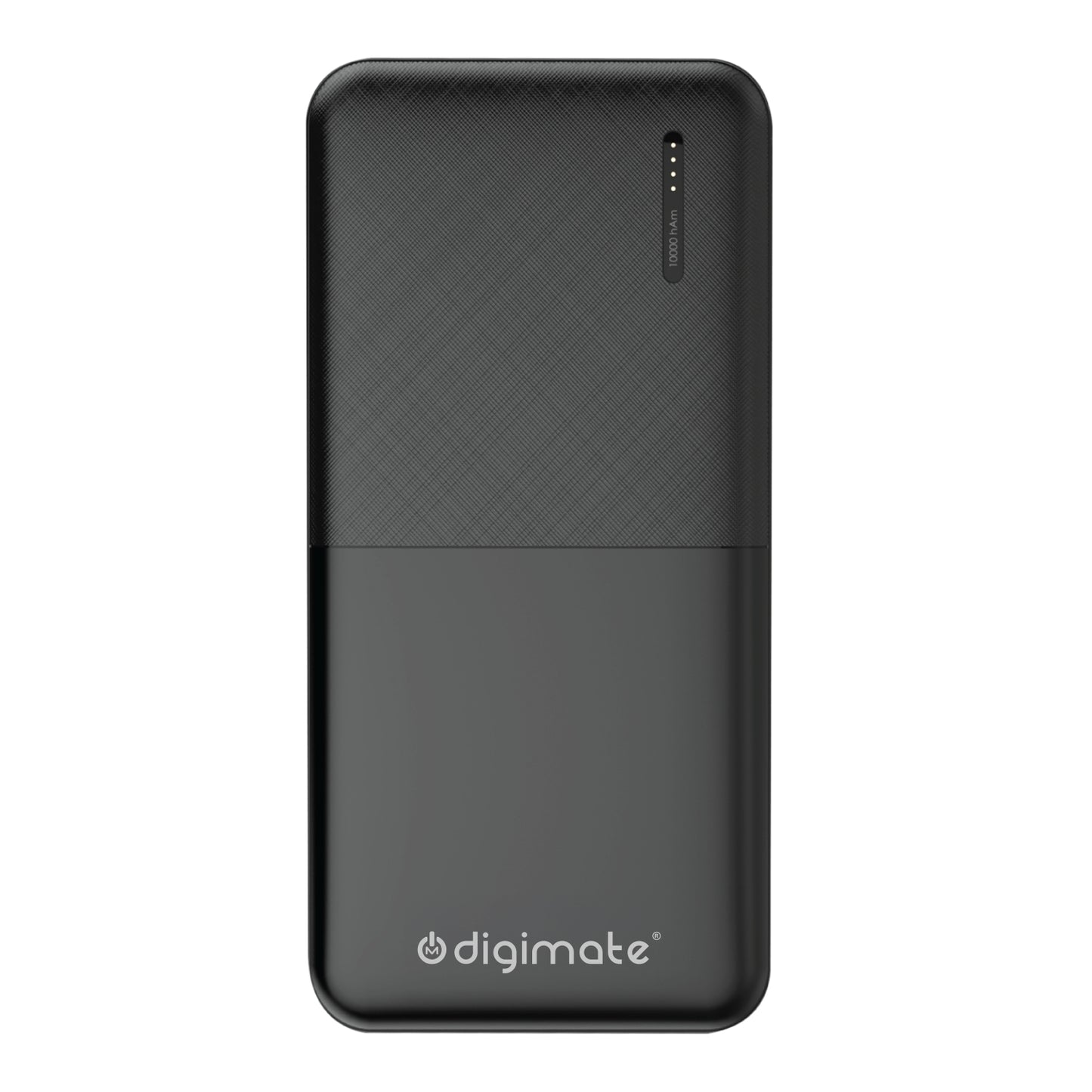 Digimate Dual USB, 10000mAh, 10W Fast Charging, Power Bank | LED Display | (Black, DG-PB-1006)