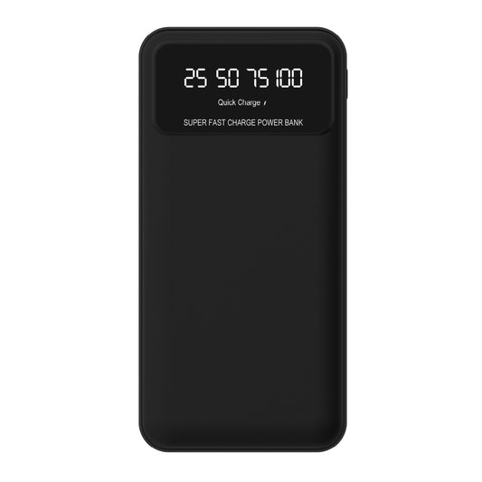 Digimate 20000mAh Power Bank | LED Display Dual Input Type-C Output | 22.5W Fast Charging (Black, DG-PB-2003)