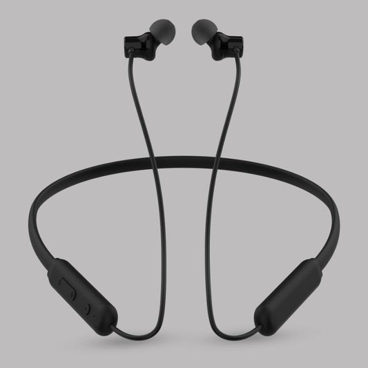 Digimate Gabbar 24Hours Playtime Wireless Bluetooth Neckband, Bluetooth 5.1, Fast Type-C Charging With Mic & Voice Assistant, IPX2 Waterproof (DG-NB-1011, Black)