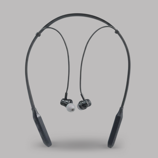 Digimate Yodha Neckband, 24Hrs Playtime, 5.1 Bluetooth Type-C Fast Charging, High-Quality Mic (DG-NB-1009-Black)