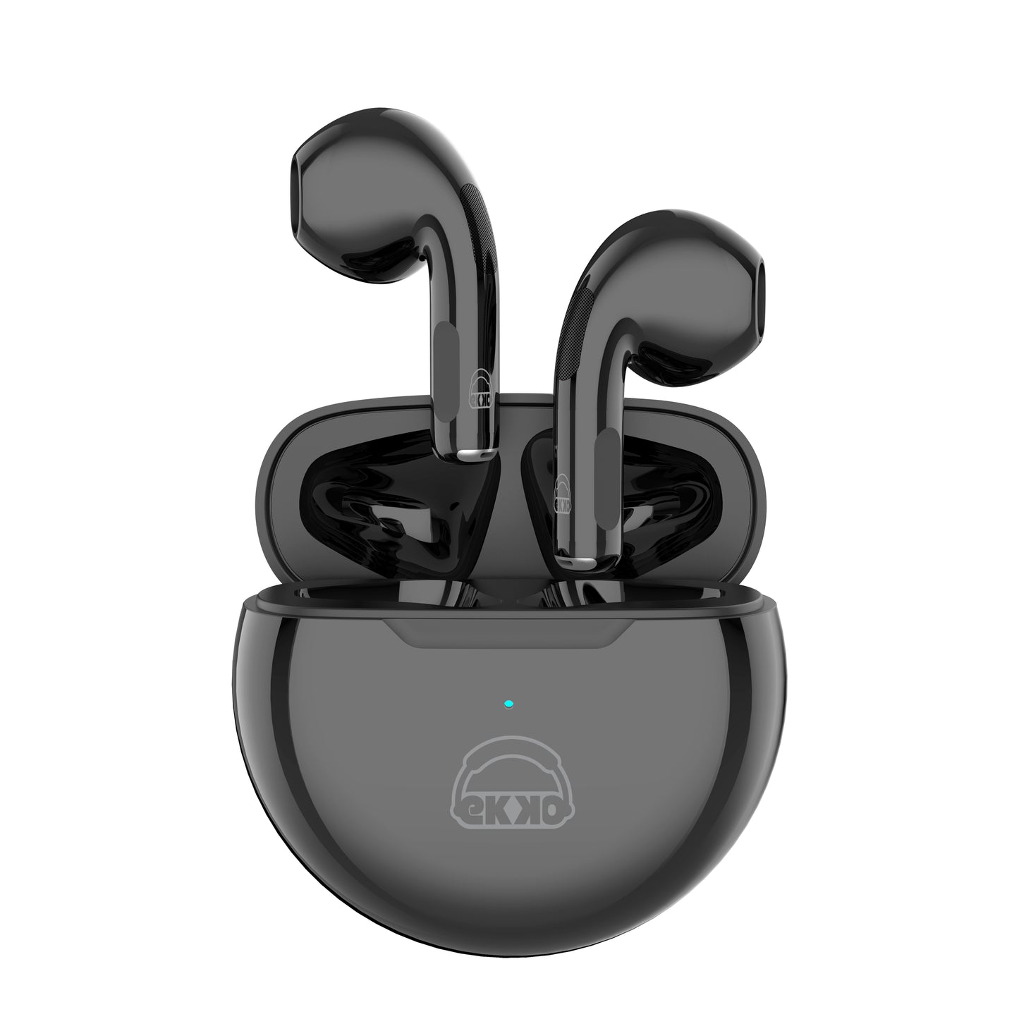 EKKO EARBEATS T03 TWS: Rich Sound, Twin Connect, Type C Charging, Siri & Google Assistant (Black)