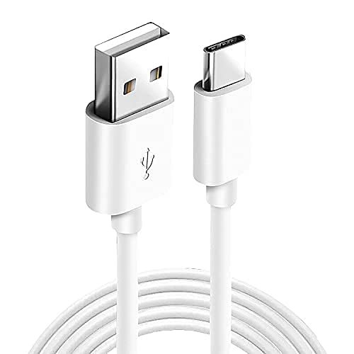 Pack of 2 USB To C Cable With 3 AMP Output For Charging & Data Transfer (White, TPE, 1 Meter)