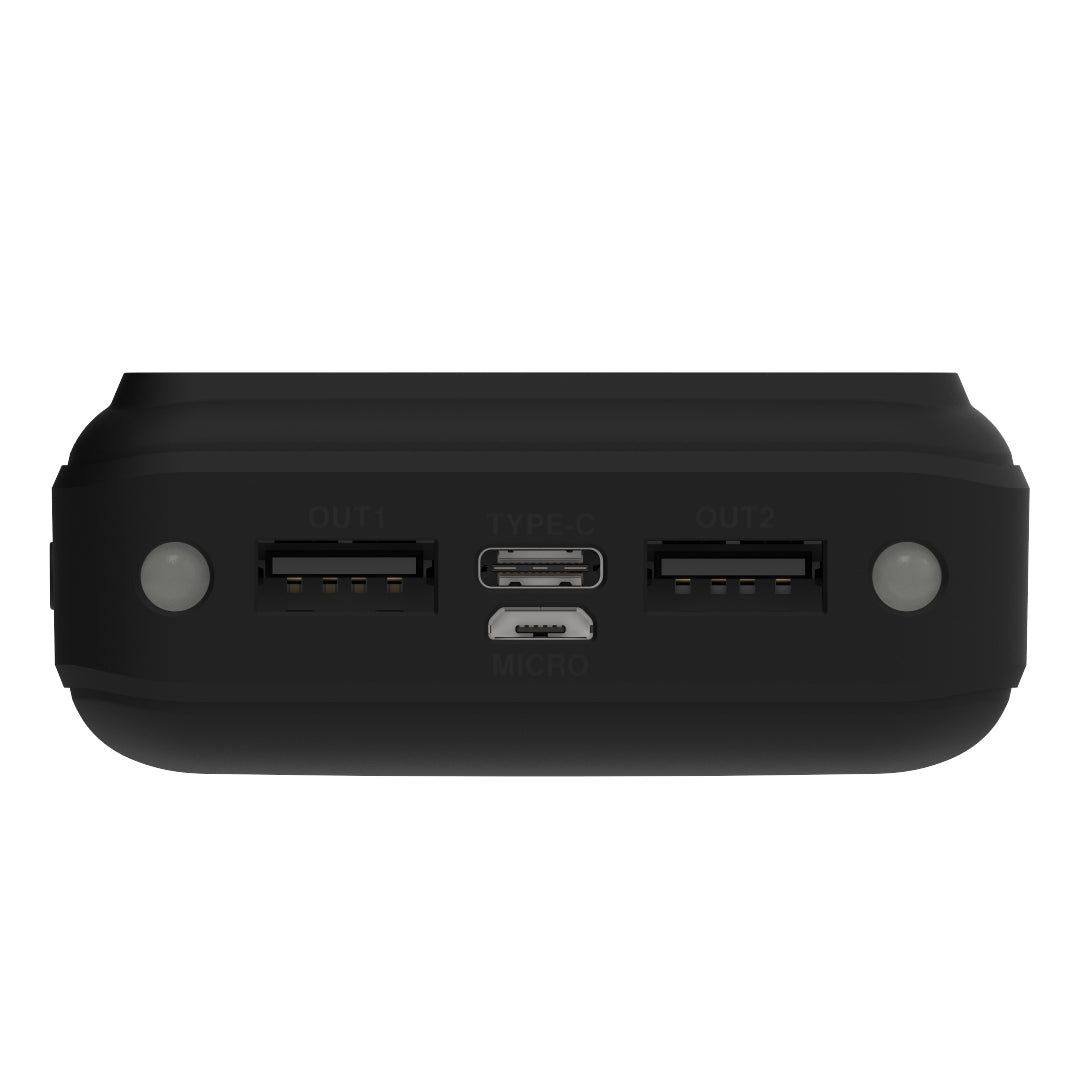 Digimate 20000mAh Power Bank | LED Display Dual Input Type-C Output | 22.5W Fast Charging (Black, DG-PB-2003)
