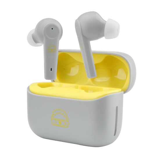 EKKO Earbeats T10: Mic, ANC & ENC Call Noise Cancellation, Transparency Mode, Maxx Bass, Twin Connect, 45H Playback (White)
