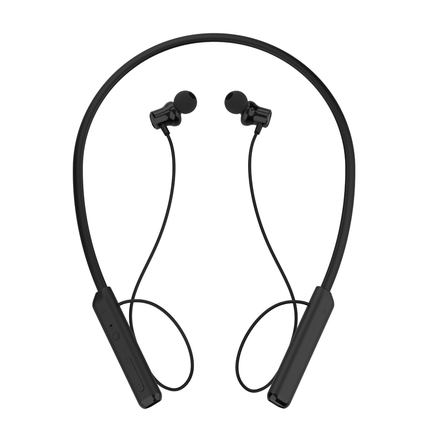 Digimate Fire 2.0 Wireless Neckband with Mic, 30 Hours Playtime, Fast Charging, Hi-Fi Stereo Sound, Bluetooth 5.0, Sweat-Proof (Model DG-NB-1003, Black)