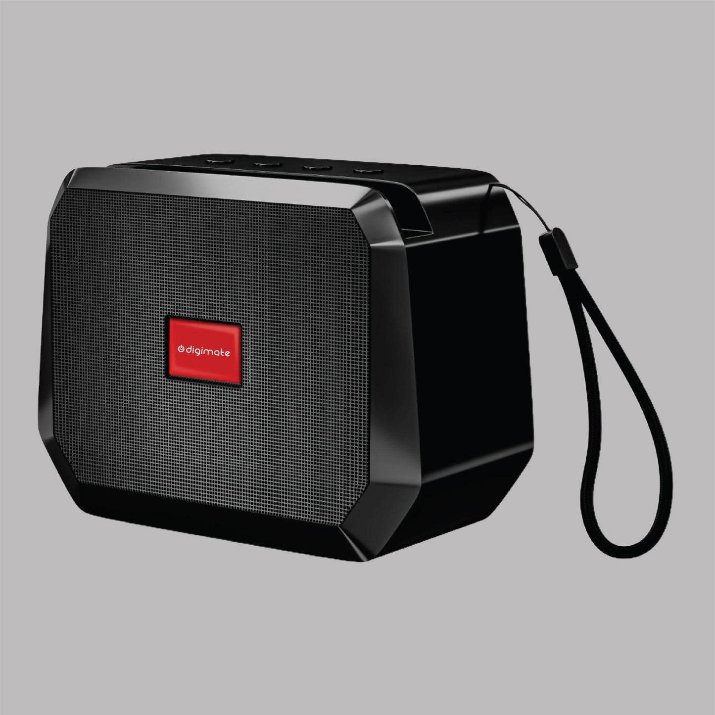 Digimate Boom Brick 10W Bluetooth Speaker with 800mAh Battery, 8H Playtime, Deep Bass Sound ( (DG-S-Boom, Black)