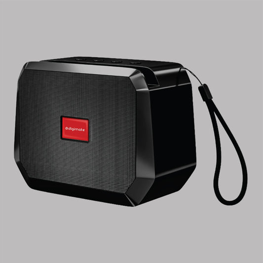 Digimate Boom Brick 10W Bluetooth Speaker with 800mAh Battery, 8H Playtime, Deep Bass Sound ( (DG-S-Boom, Black)