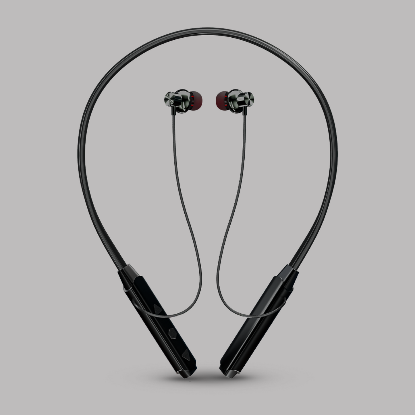 Digimate Aakraman, Type-C Fast Charging With Bluetooth 5.0 Wireless Neckband, Voice Assistant, High-Quality Mic, Multi-Device Pairing, 200-Hrs Standby, IPX4 Waterproof (DG-NB-1006)