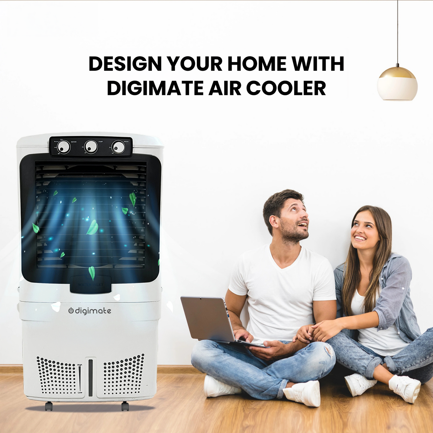 Aster 70L Air Cooler with Heavy-Duty Motor & Honeycomb Cooling (DG-MIDASTER-K701L)