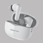 Digimate Budmax True Wireless Earbuds With 30H Playtime, Bluetooth 5.2, Dual Mic for Clear Calls, 300mAh Battery, Type-C Fast Charging, Voice Assistant Enabled (White)