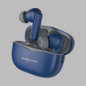 Digimate Budmax True Wireless Earbuds With 30H Playtime, Bluetooth 5.2, Dual Mic for Clear Calls, 300mAh Battery, Type-C Fast Charging, Voice Assistant Enabled (Blue)