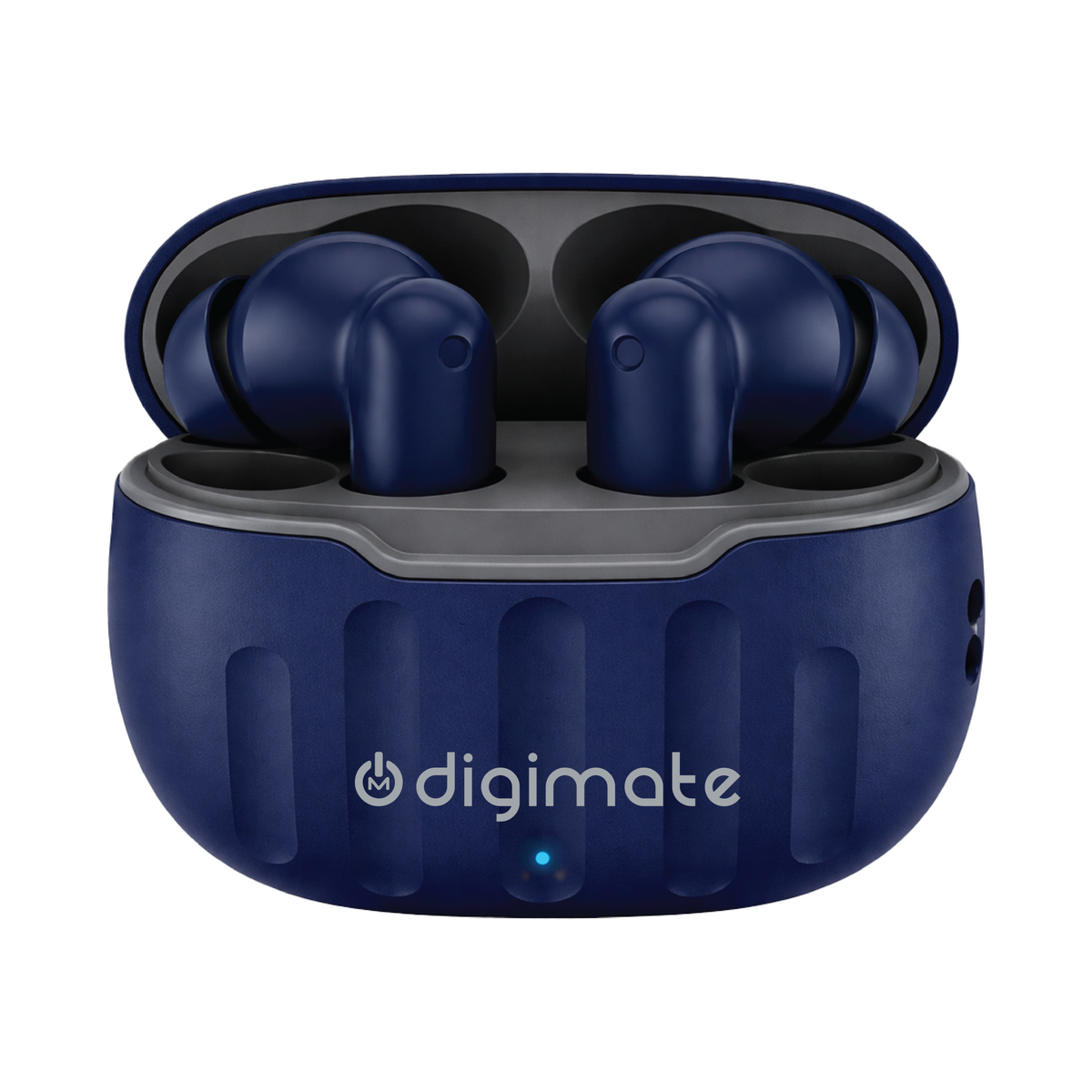 Digimate Budmax TWS Earbuds | Up to 100 Hours Playtime | Bluetooth 5.0 | Type-C Fast Charging | HD Dual Mic | IPX4 Water Resistant Wireless Earbuds (DG-EB-BUDMAX)