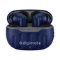 Digimate Budmax TWS Earbuds | Up to 100 Hours Playtime | Bluetooth 5.0 | Type-C Fast Charging | HD Dual Mic | IPX4 Water Resistant Wireless Earbuds (DG-EB-BUDMAX)