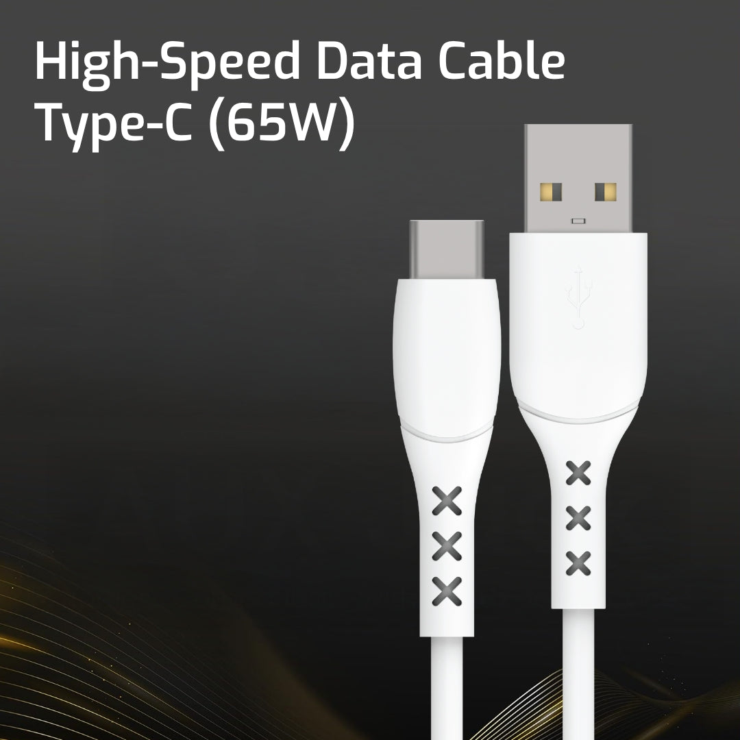 Combo Pack - Digimate Car Charger With Dual Output 18W, USB To C Cable & Jackbeat Wired Earphones