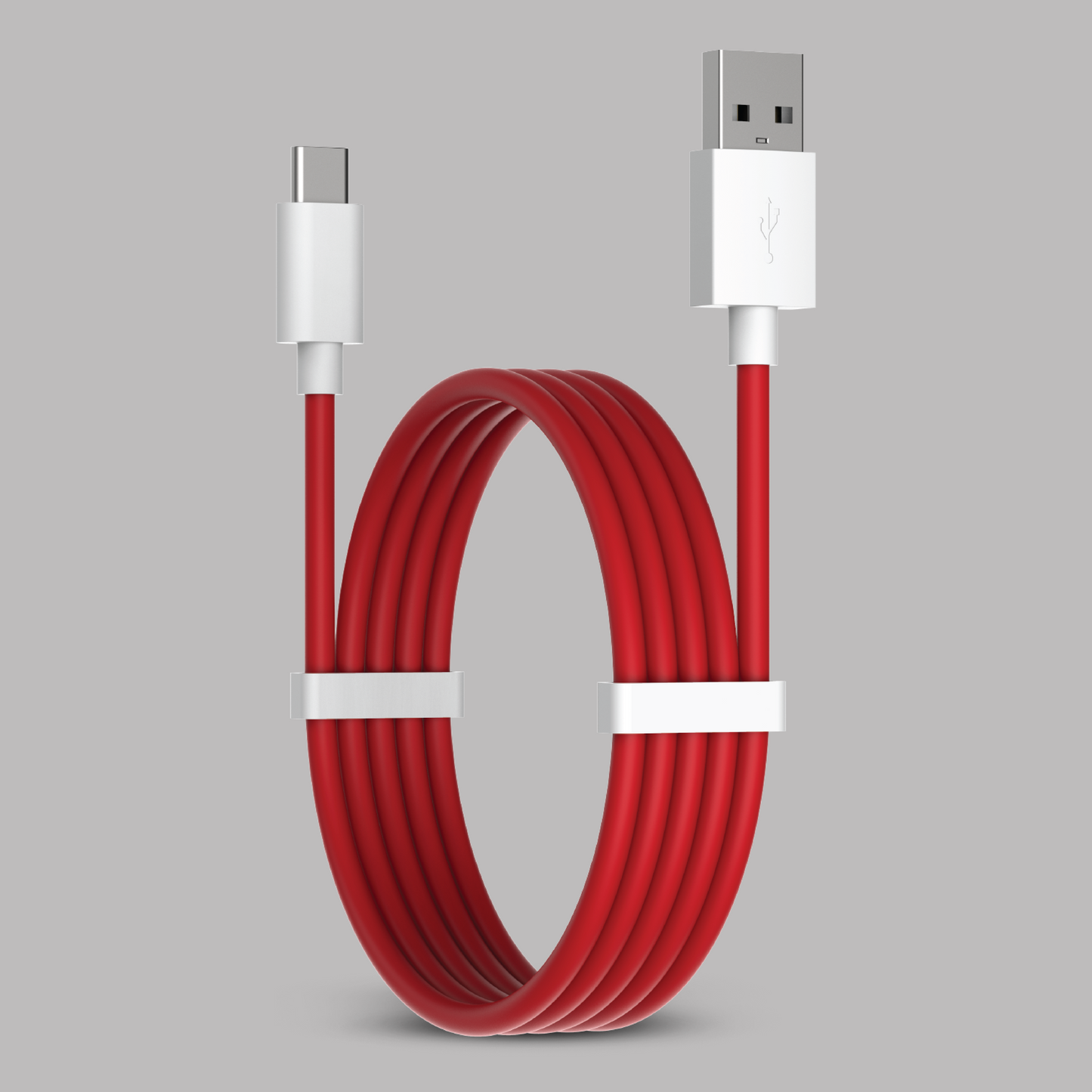Digimate Red Alert Hight Quality USB to Type C, Support Upto 65 Fast Charging Cable (DG-DC-C-RD-1003, Red)