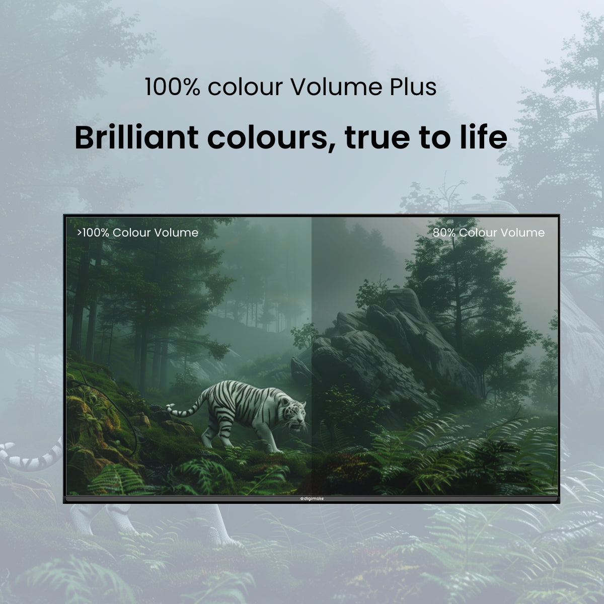 Digimate 32 inches HD Ready Smart Google TV 2025 Edition with Dolby Audio (DG-LED-3203, Black) 2 Year Warranty