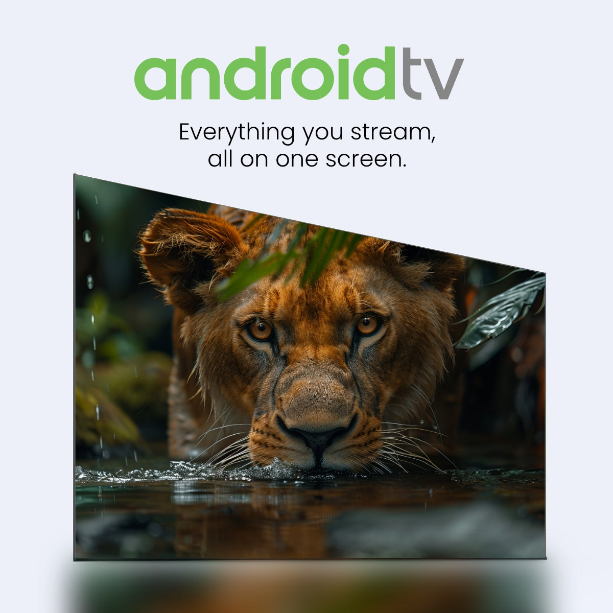Digimate 43-Inch Frameless Full HD Smart LED TV with Coolita 3.0, Android & High-Quality Remote Control (DG-LED-4301) 2 Year Warranty