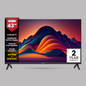 Digimate 43 inches HD Ready Android TV 2025 Edition with Dolby Audio, Bluetooth + Voice Remote (DG-LED-4302, Black) 2 Year Warranty