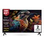 Digimate 43 inches HD Ready Smart TV 2025 Edition with AI-Powered Voice Remote, Dolby Audio (DG-LED-4303, Black) 2 Year Warranty