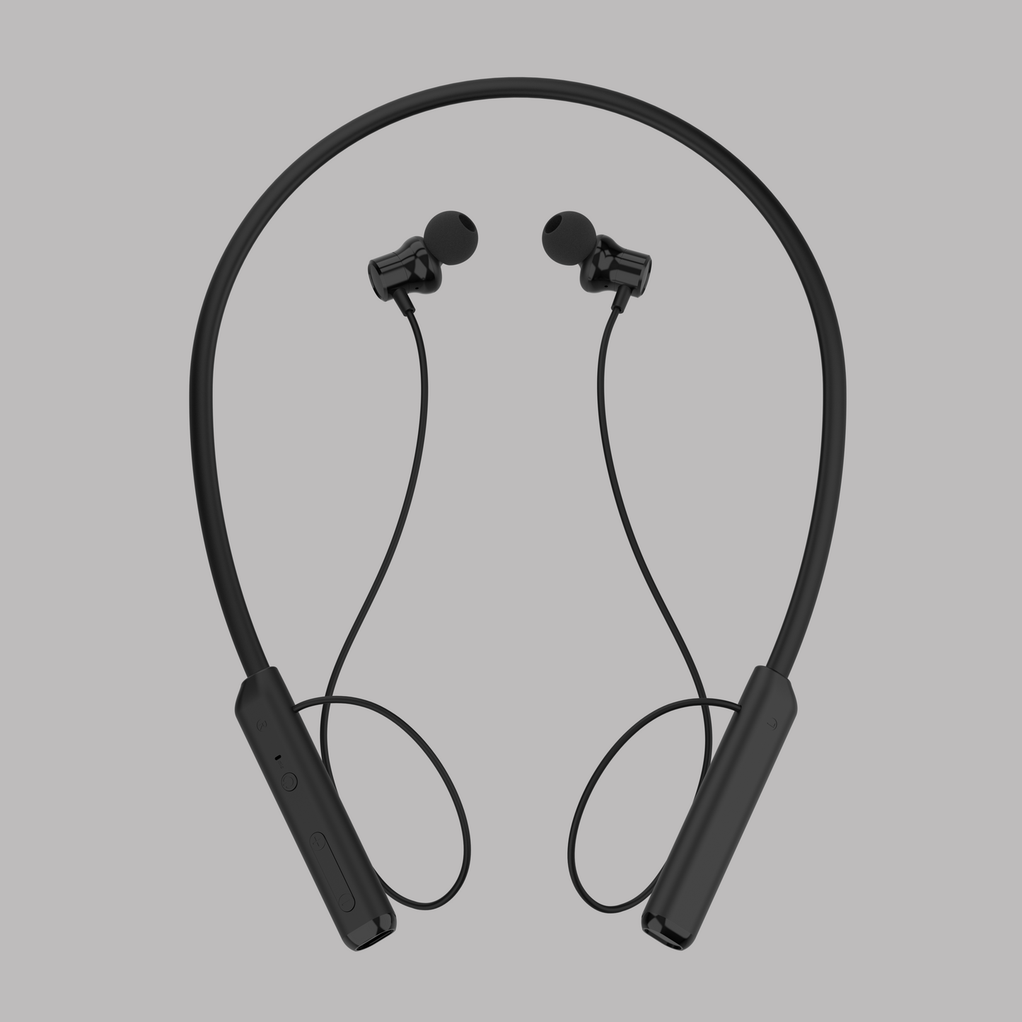 Digimate Fire 2.0 Wireless Neckband with Mic, 30 Hours Playtime, Fast Charging, Hi-Fi Stereo Sound, Bluetooth 5.0, Sweat-Proof (Model DG-NB-1003, Black)