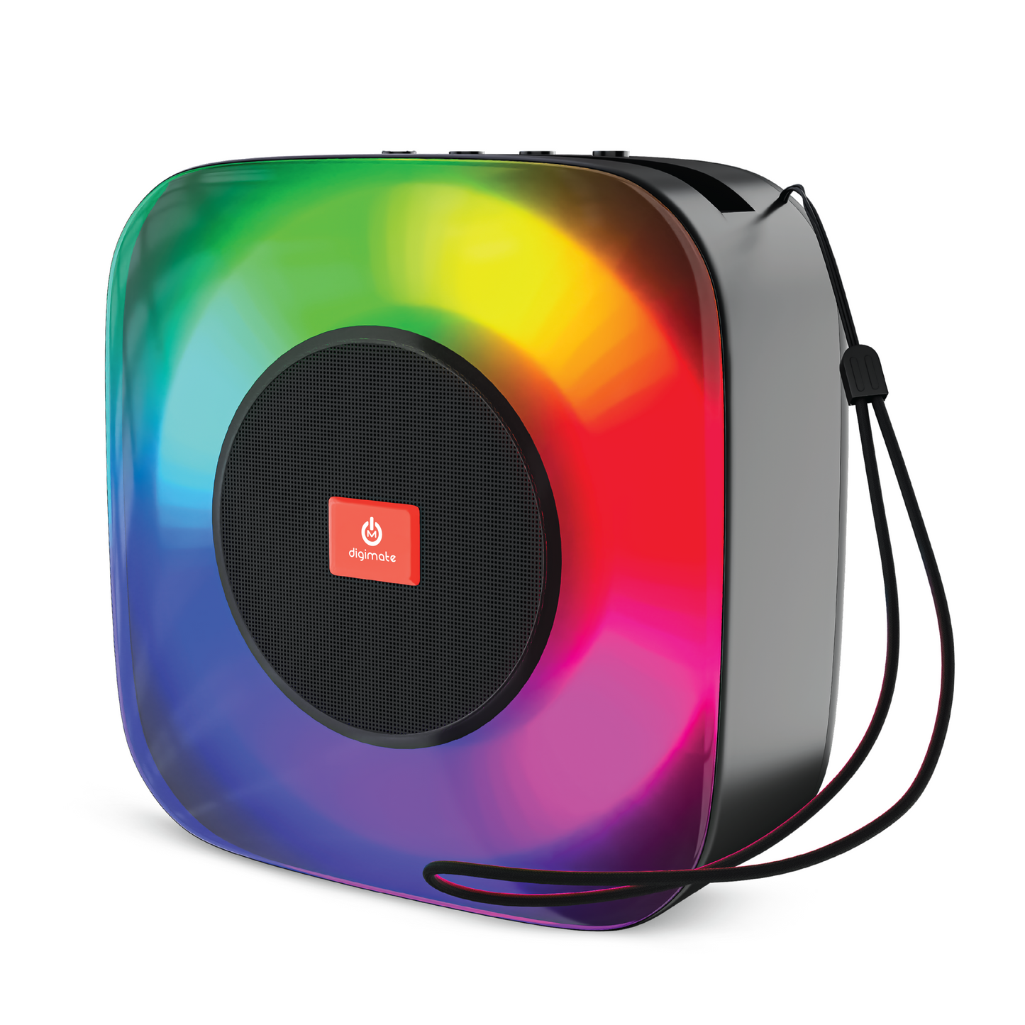 Digimate Blazz 10 Powerful Bass 10W Bluetooth Speaker with Large Driver, Rechargeable (DG-BS-1001, Black)