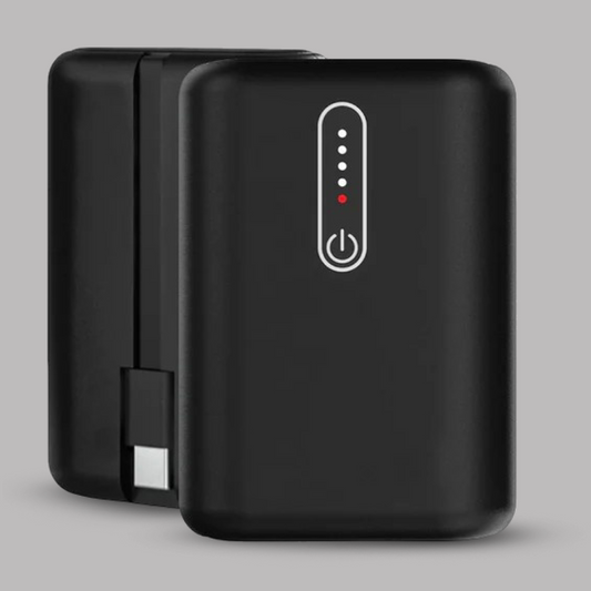Digimate Pocket Size Power Bank 10000mAh|Type-C Input (2-Way Port) 22.5W Fast Charging, Fast Charging Power Bank (Black) - (DGMGO5-009)