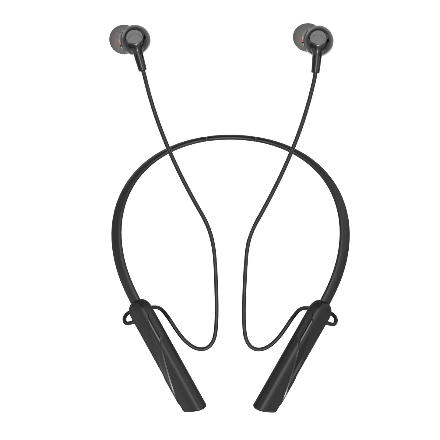 Digimate Dhun Neckband With 24 Hours Playtime, Bluetooth 5.2, 300mAh Battery, Type-C Fast Charge, Built-in Mic (DG-NB-1013-Black)