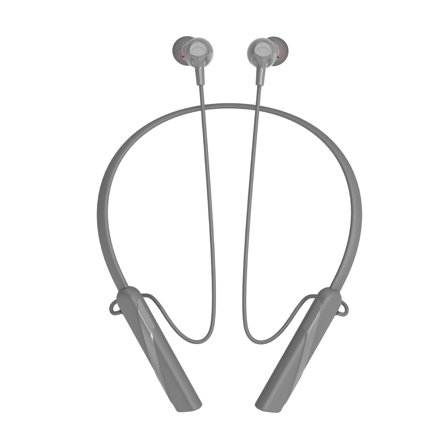 Digimate Dhun Neckband With 24 Hours Playtime, Bluetooth 5.2, 300mAh Battery, Type-C Fast Charge, Built-in Mic (DG-NB-1013-Grey))