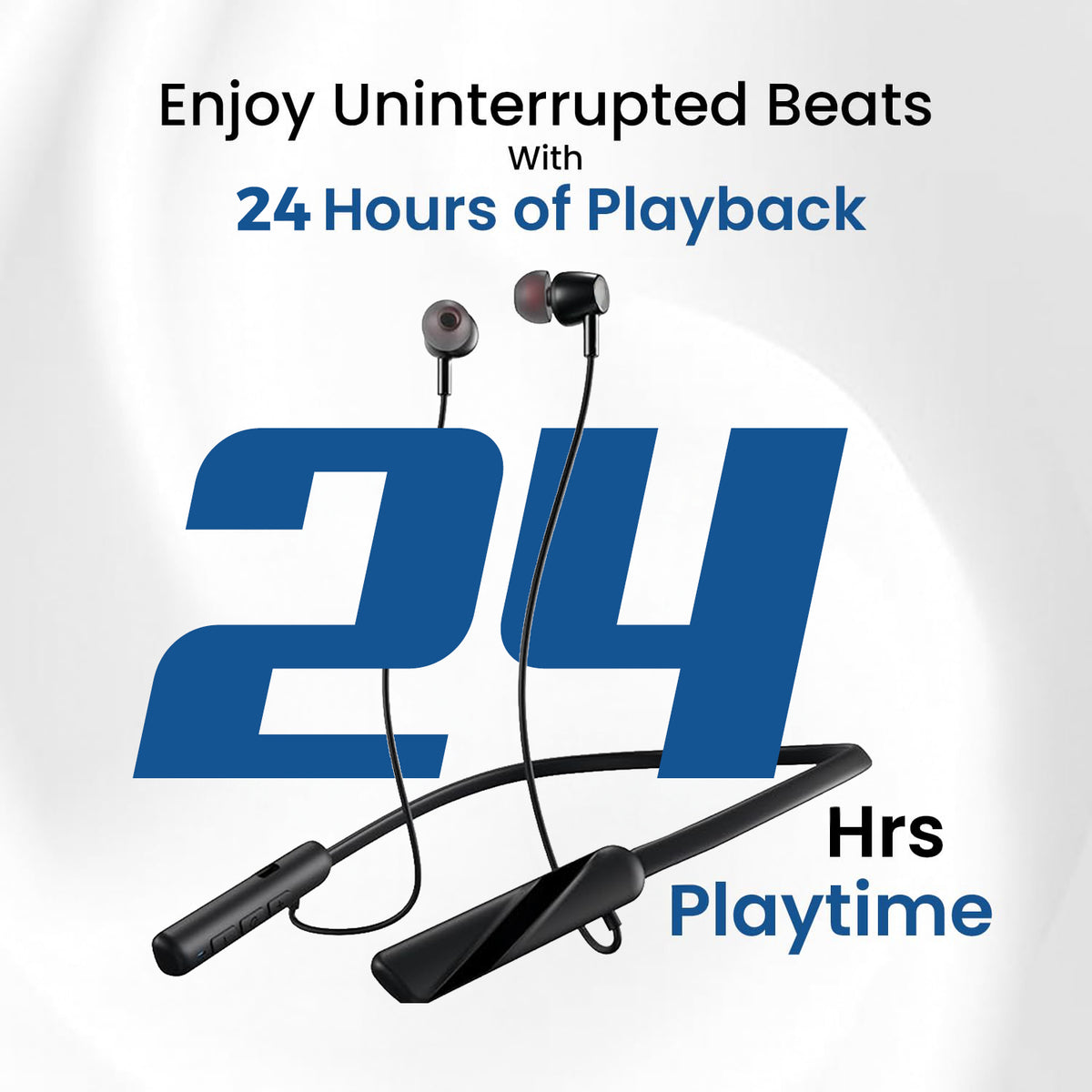 Buy Digimate Sargam 120H TWS Earbuds & Get Dhun 24H Bluetooth Neckband FREE