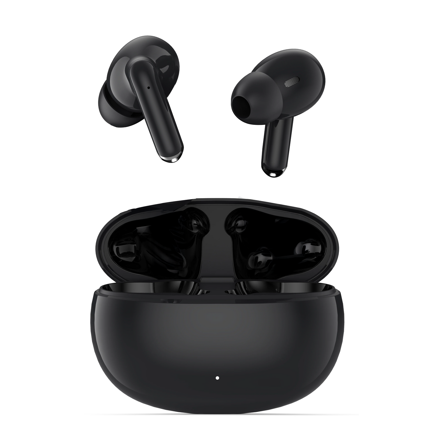 EKKO Earbeats T05 TWS: ENC Call Noise Cancellation, Twin Connect, 10MM Driver, Massive Bass, Water Resistance, Siri & Google Assistant (Black)