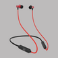EKKO Unplug N02 Neckband with Super Sound Heavy Bass, Playback time Upto 15 Hours, Max BASS, TwinConnect, Siri & Google Assistant Activate (Red)
