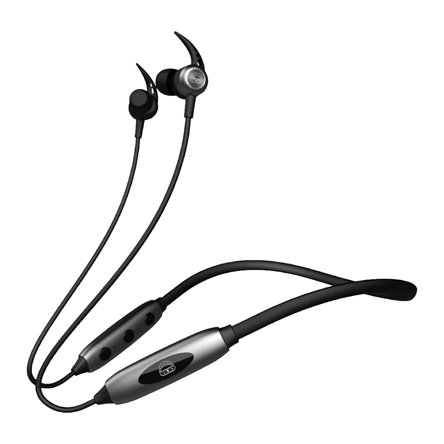 EKKO Unplug N03 Neckband: 40 Hours Playback Time, Top-tier ENC, 40ms Latency, Max Bass, Twin Connect, Siri & Google Assistant
