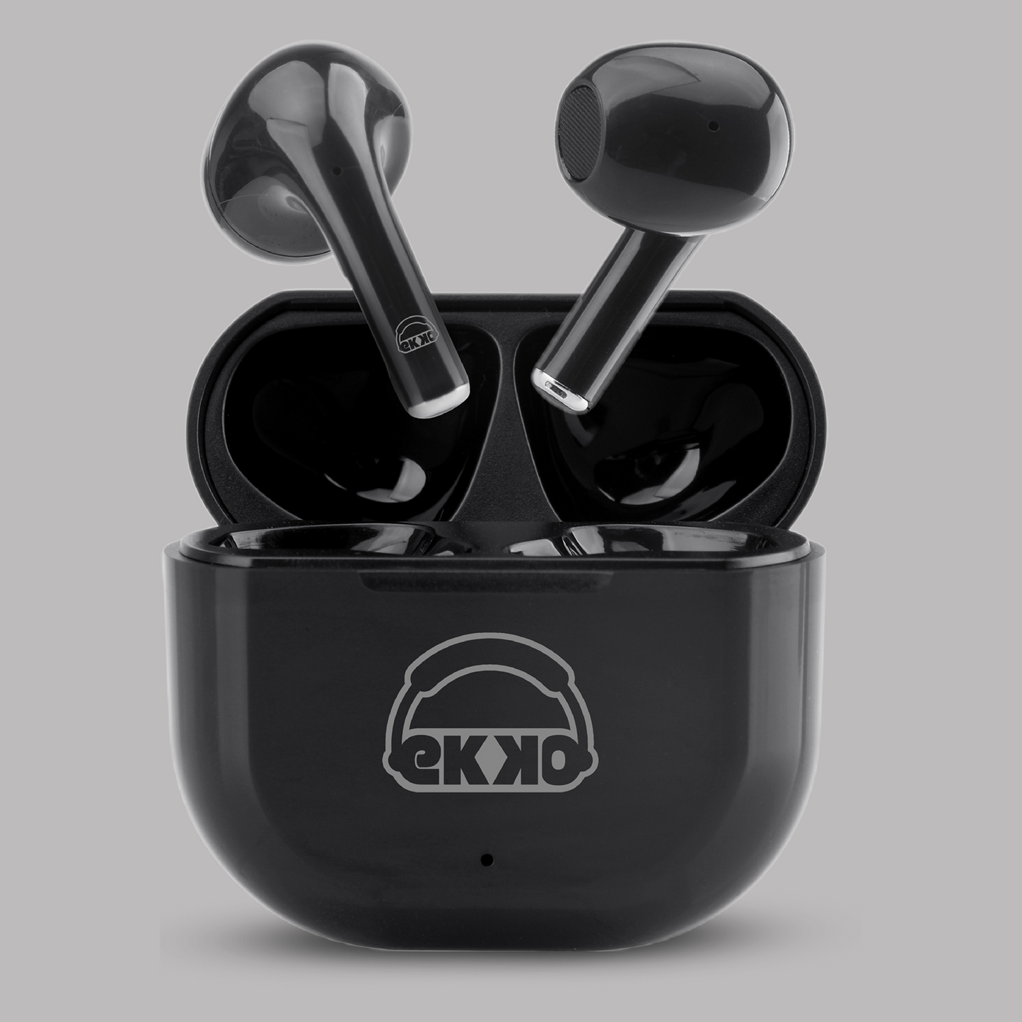 EKKO Earbeats T02: 10H Playtime, Siri & Google Assistant, Type C, 10MM Drivers, Mass Bass, Bluetooth 5.0, Ultimate Comfort (Black)