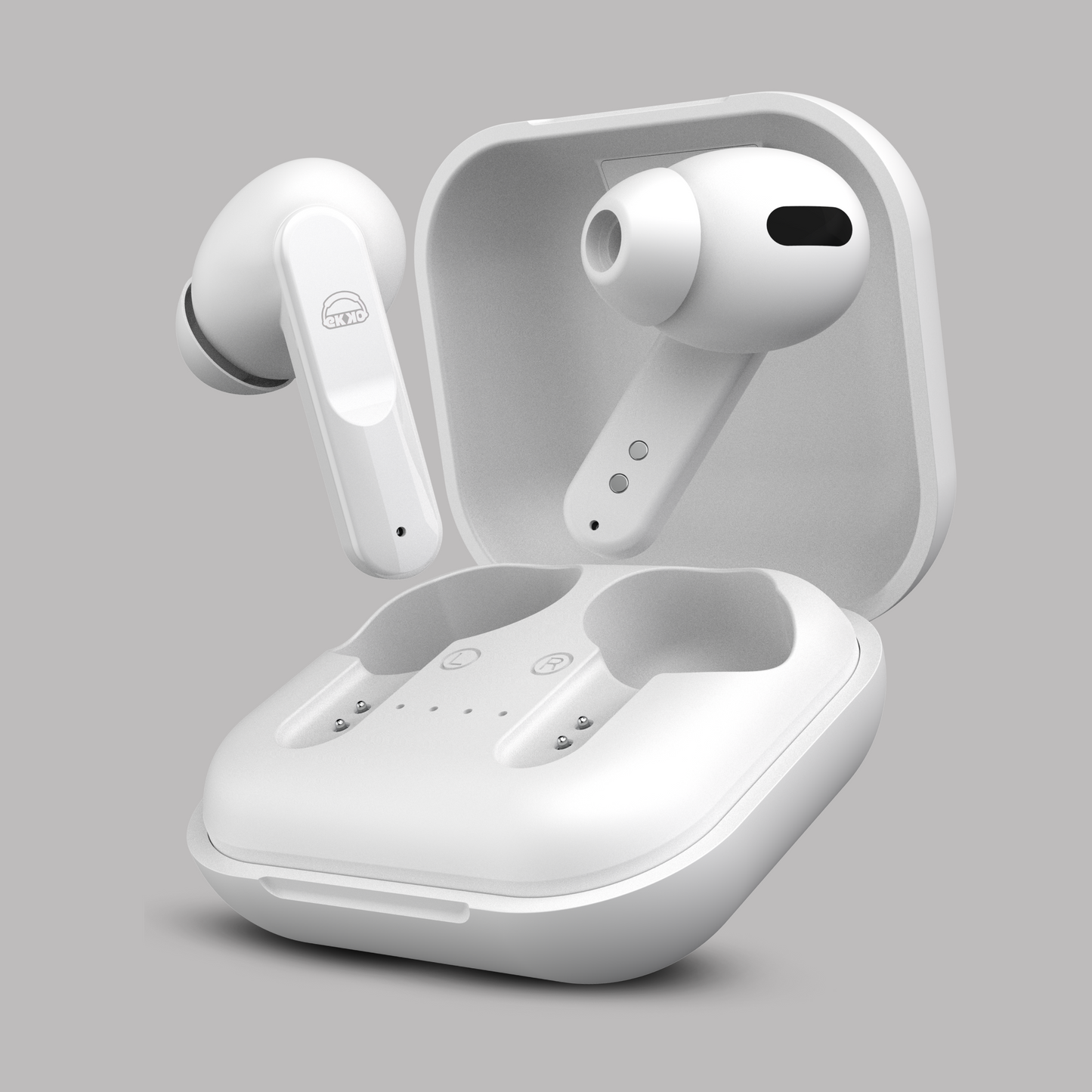 EKKO Earbeats T04 TWS: ENC Call Noise Cancellation, 50H Playtime, 10MM Driver, Twin Connect, Type-C Fast Charging, Siri & Google Assistant