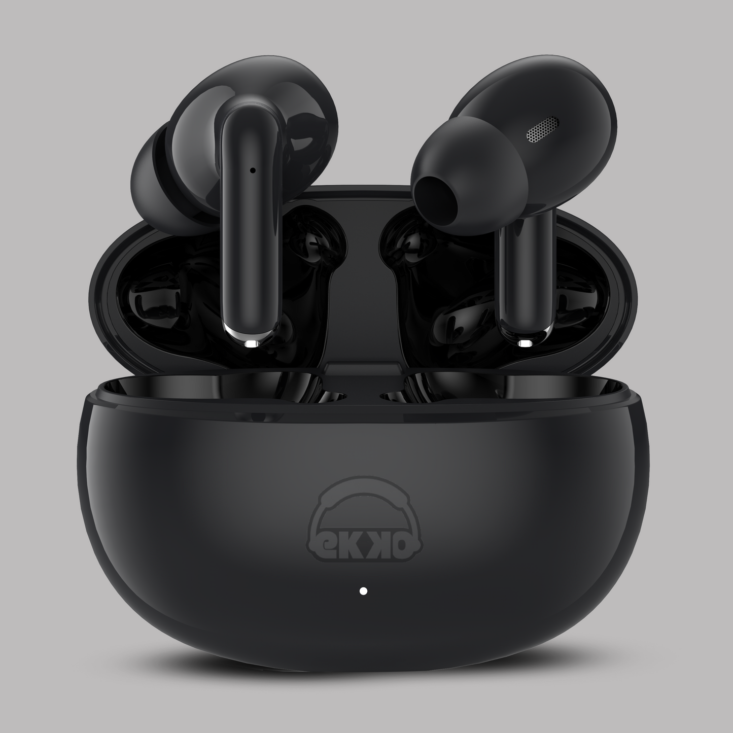 EKKO Earbeats T05 TWS: ENC Call Noise Cancellation, Twin Connect, 10MM Driver, Massive Bass, Water Resistance, Siri & Google Assistant (Black)
