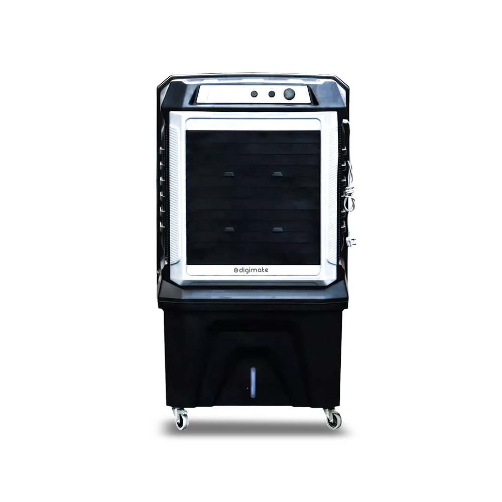 Elephant 160L Industrial Air Cooler with Powerful Air Delivery & Honeycomb Pads (DG-ELEPHANT-THUNDER160L)