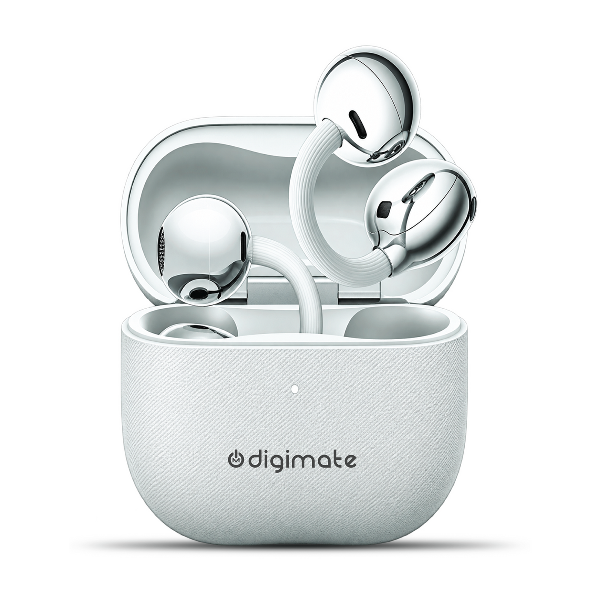 Digimate ENJOY 2.0 Wireless Bluetooth Earbuds | 120H Playtime | Bluetooth 6.0 | HD Dual Mic | Type-C Charging | 350mAh Battery