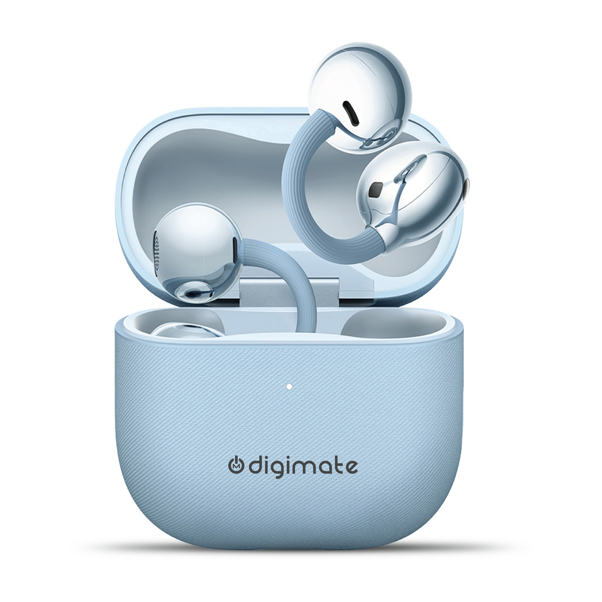 Digimate ENJOY 2.0 Wireless Bluetooth Earbuds | 120H Playtime | Bluetooth 6.0 | HD Dual Mic | Type-C Charging | 350mAh Battery