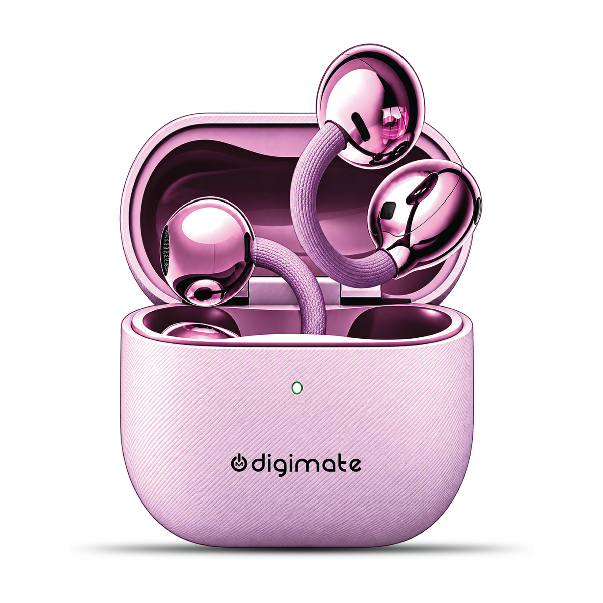 Digimate ENJOY 2.0 Wireless Bluetooth Earbuds | 120H Playtime | Bluetooth 6.0 | HD Dual Mic | Type-C Charging | 350mAh Battery