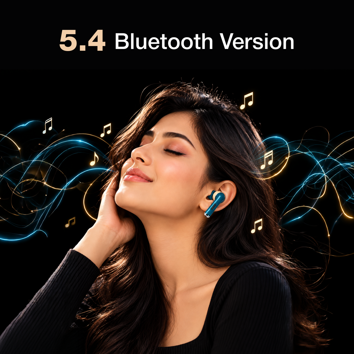 Digimate Float TWS Earbuds | 150 Hrs Playtime | Bluetooth 5.4 | 10mm Speaker Driver | IPX4 Water Resistant | Type-C Fast Charging