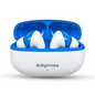 Digimate Float TWS Earbuds | 150 Hrs Playtime | Bluetooth 5.4 | 10mm Speaker Driver | IPX4 Water Resistant | Type-C Fast Charging