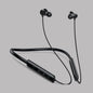Digimate Hamsafaar Neckband, 100Hrs Playtime, 5.3 Bluetooth Type-C Fast Charging, IPX4 Water Resistant, Voice Assistant Support, Magnetic Switch (DG-NB-1012-Black)